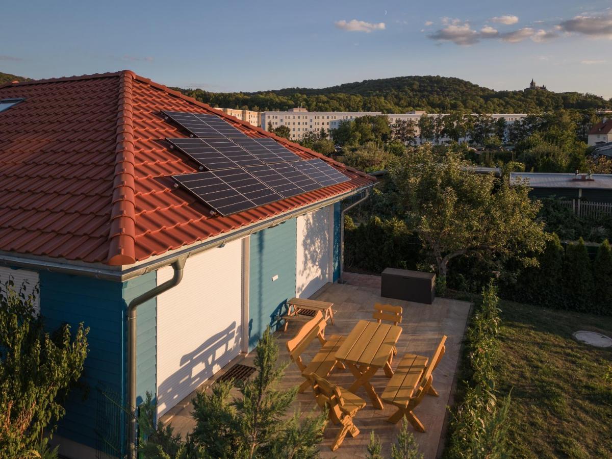 Blaues Ferienhaus 韦尼格罗德 外观 照片